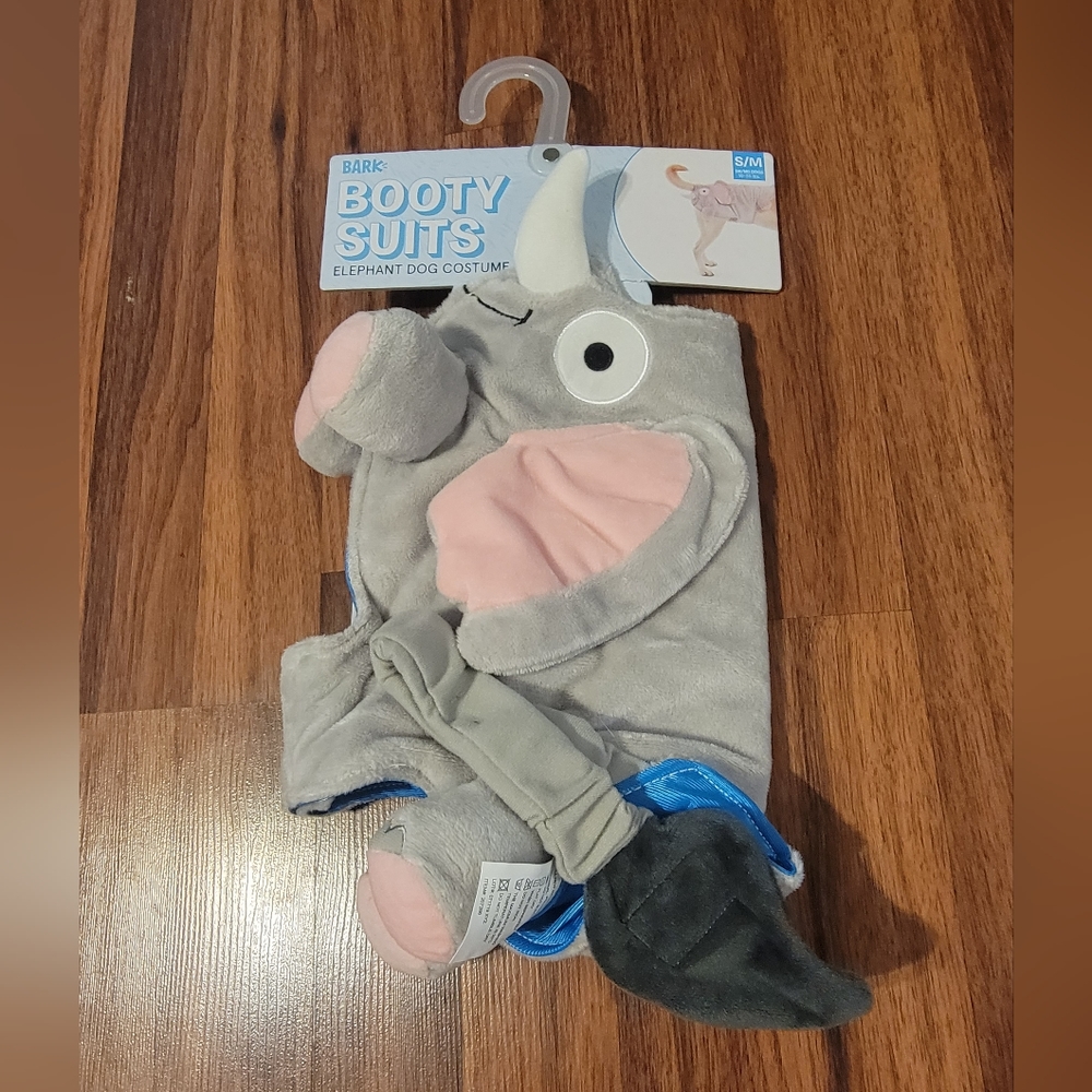 Bark Box Dog Elephant Booty Suit - New
